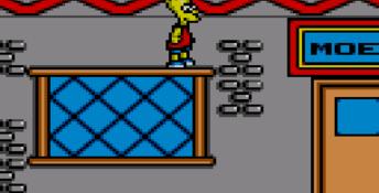 Simpsons Bart vs Space Mutants GameGear Screenshot