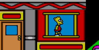Simpsons Bart vs Space Mutants GameGear Screenshot