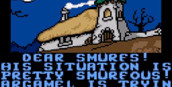The Smurfs GameGear Screenshot