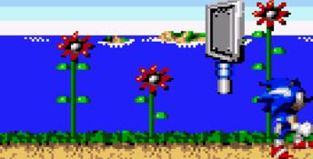 Sonic Blastman GameGear Screenshot