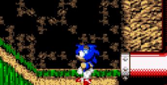 Sonic Blastman GameGear Screenshot