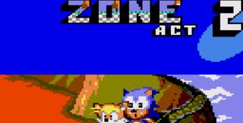 Sonic The Hedgehog 2 GameGear Screenshot