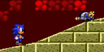 Sonic The Hedgehog 2 GameGear Screenshot