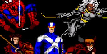Spider-Man and X-Men: Arcade's Revenge GameGear Screenshot