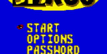 Spirou GameGear Screenshot
