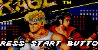 Streets Of Rage GameGear Screenshot