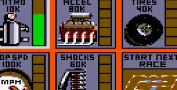 Super Off Road (1992) GameGear Screenshot