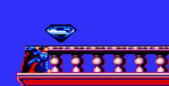 Superman Game (1992) GameGear Screenshot