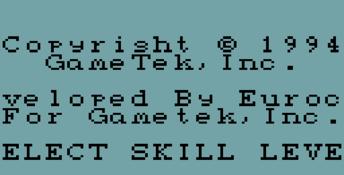 Tarzan Lord Of The Jungle GameGear Screenshot
