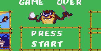Taz Mania GameGear Screenshot