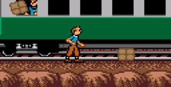 Tintin In Tibet GameGear Screenshot