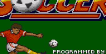 Ultimate Soccer GameGear Screenshot