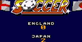 Ultimate Soccer GameGear Screenshot