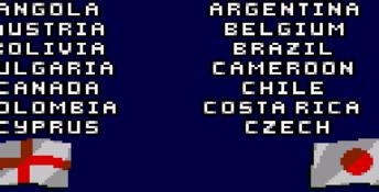 Ultimate Soccer GameGear Screenshot