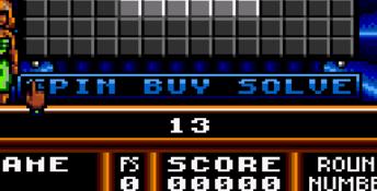 Wheel Of Fortune (1992) GameGear Screenshot