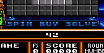 Wheel Of Fortune (1992) GameGear Screenshot