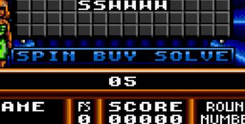 Wheel Of Fortune (1992) GameGear Screenshot