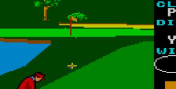World Class Leaderboard Golf GameGear Screenshot