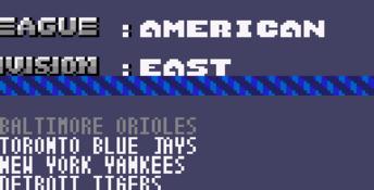 World Series Baseball 95 GameGear Screenshot