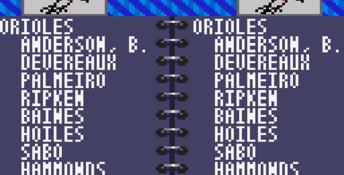 World Series Baseball 95 GameGear Screenshot
