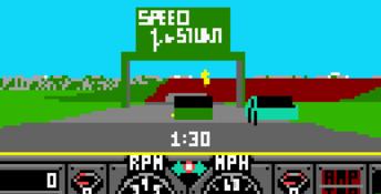 Hard Drivin' Lynx Screenshot