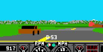 Hard Drivin' Lynx Screenshot