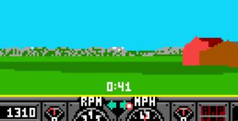 Hard Drivin' Lynx Screenshot