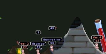 Worms Armageddon Nintendo 64 Screenshot