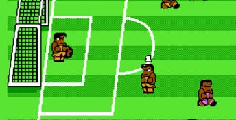 2-in-1 Super Spike V'Ball/Nintendo World Cup NES Screenshot
