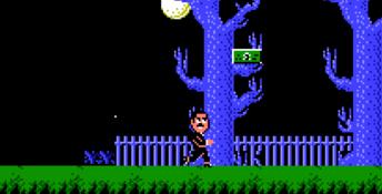 The Addams Family NES Screenshot