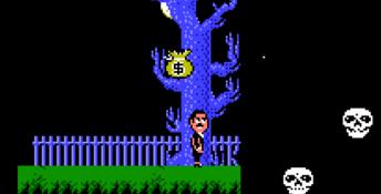 The Addams Family NES Screenshot