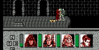 Advanced Dungeons and Dragons: Heroes of the Lance NES Screenshot