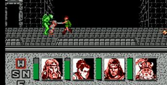 Advanced Dungeons and Dragons: Heroes of the Lance NES Screenshot