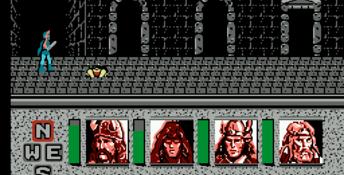 Advanced Dungeons and Dragons: Heroes of the Lance NES Screenshot