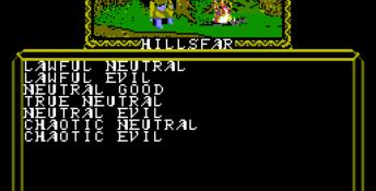 Advanced Dungeons and Dragons: Hillsfar NES Screenshot