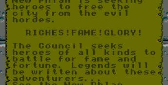 Advanced Dungeons and Dragons: Pool of Radiance NES Screenshot
