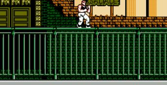 Bad Dudes NES Screenshot