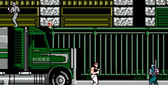 Bad Dudes NES Screenshot