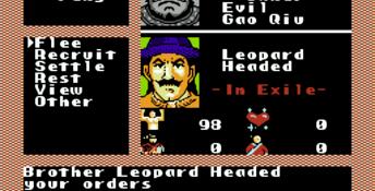 Bandit Kings of Ancient China NES Screenshot