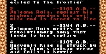 Bandit Kings of Ancient China NES Screenshot