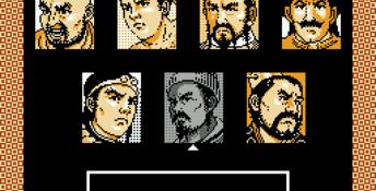 Bandit Kings of Ancient China NES Screenshot