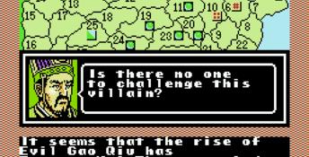 Bandit Kings of Ancient China NES Screenshot