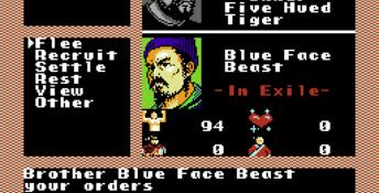 Bandit Kings of Ancient China NES Screenshot