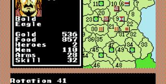 Bandit Kings of Ancient China NES Screenshot