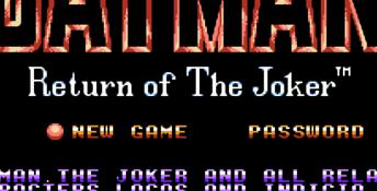 Batman: Return of the Joker NES Screenshot