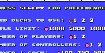 Blackjack NES Screenshot