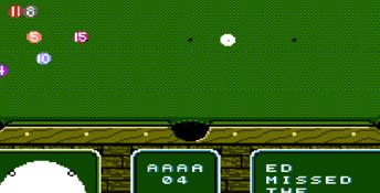 Break Time: The National Pool Tour NES Screenshot