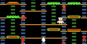 Burgertime NES Screenshot