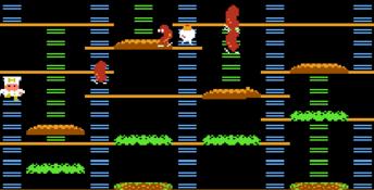 Burgertime NES Screenshot
