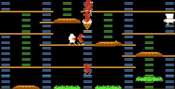 Burgertime NES Screenshot